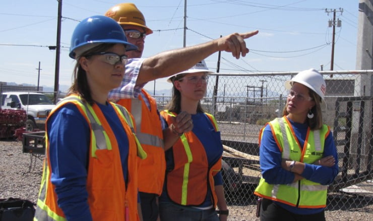 We promote female workers in construction