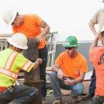 laborers apprenticeship students out on the job