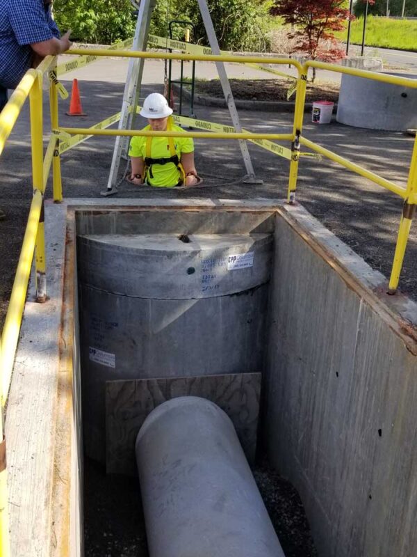 Underground Pipe & Confined Space Training Trench Portland, Oregon