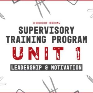 supervisory training program unit 1