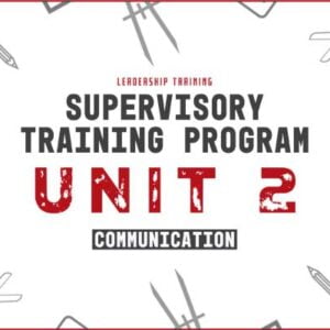 supervisory training program unit 2