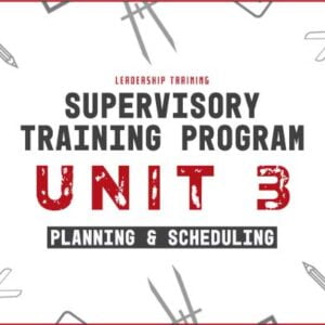 supervisory training program unit 3