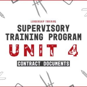 supervisory training program unit 4