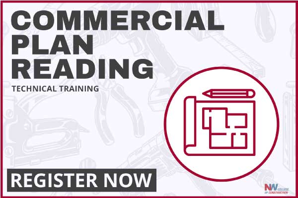commercial plan reading course at northwest college of construction