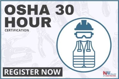 OSHA 30-HOUR Certification at Northwest College of Construction