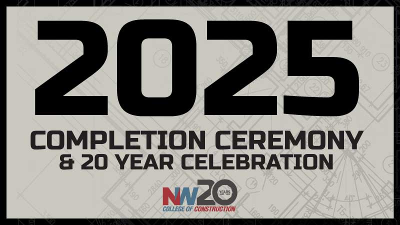 2025 graduation ceremony & 20 year celebration banner