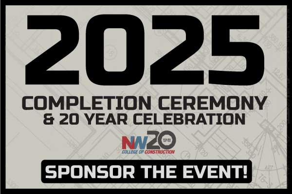 Sponsor the 2025 completion ceremony and 20 year celebration!