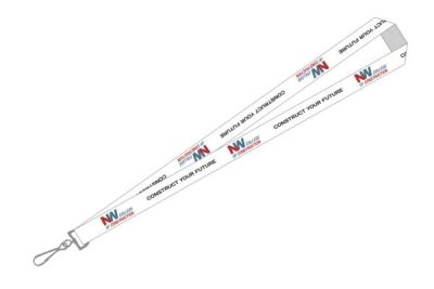 Photo of an NWCOC-branded lanyard